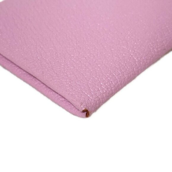 HERMES Calvi - Mauve Sylvestre Veau Epsom D Card Case 520-061725 - Picture 4 of 6